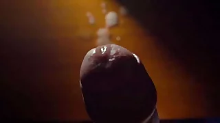 Sperm splatter in slow motion